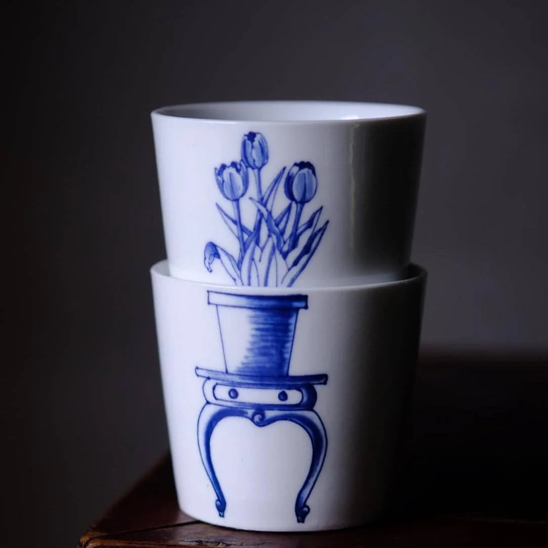 Bonsai kopje  - orchidee - Afbeelding 4