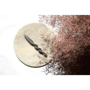 Kaars - oyster grey - Afbeelding 2