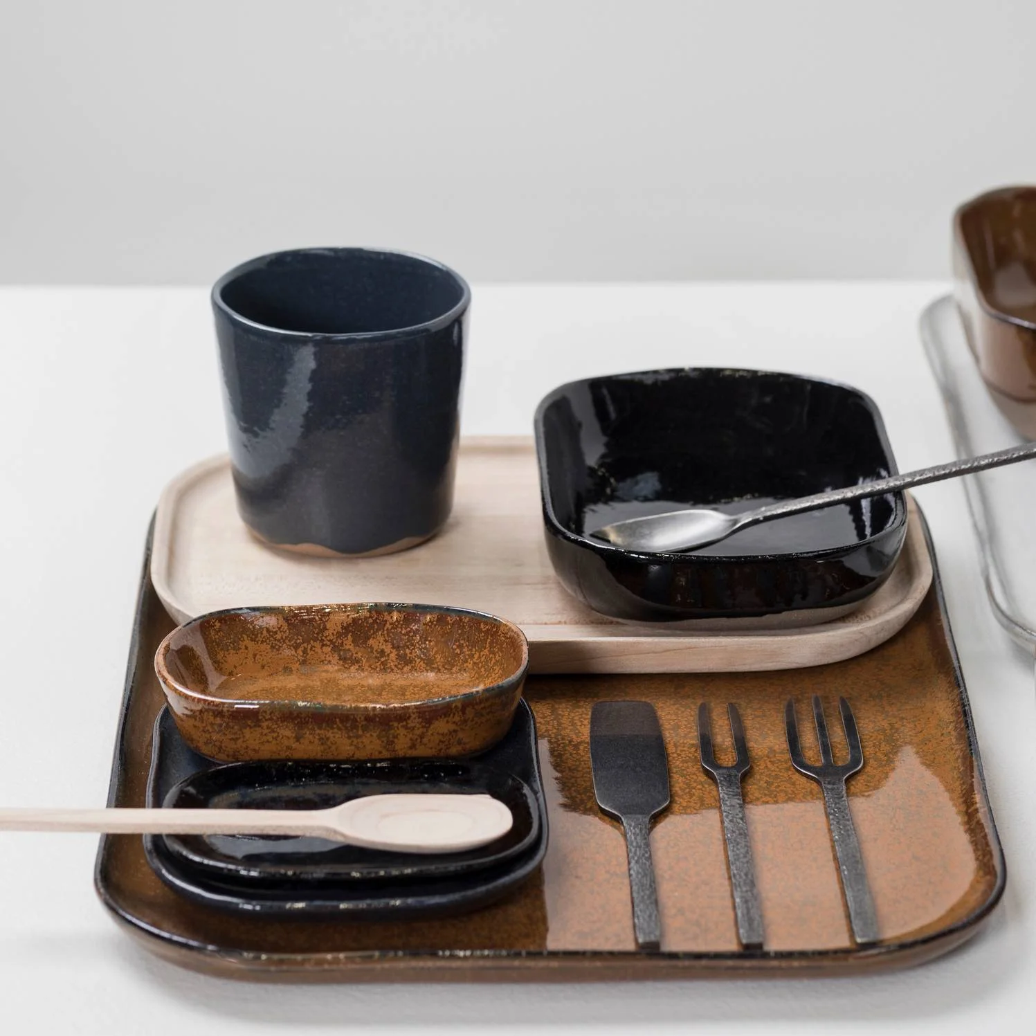 Kopje N°9 – oker/bruin - Afbeelding 3