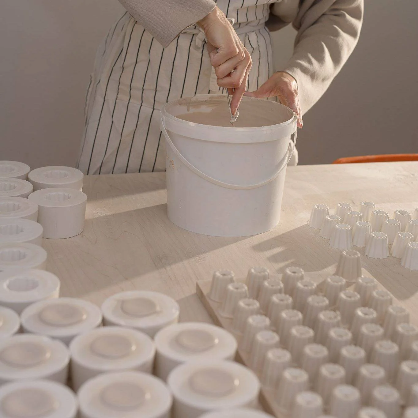 Porcelain candle holder - Image 5