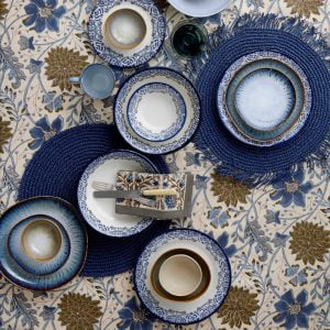 Placemat twisted - blue - Image 3