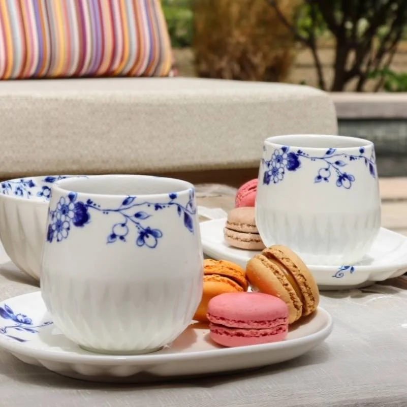 Blauw Vouw Koffie kop - Afbeelding 2