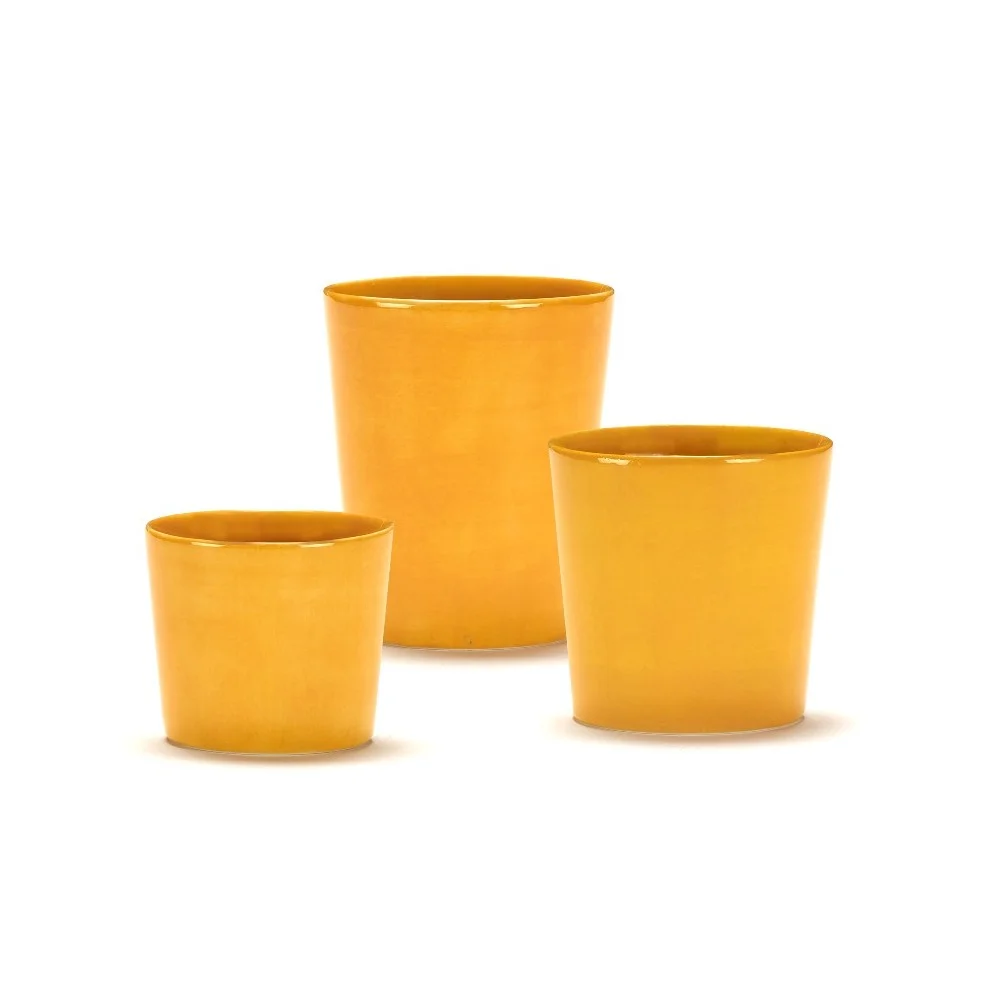 Koffiekop oker geel - Feast