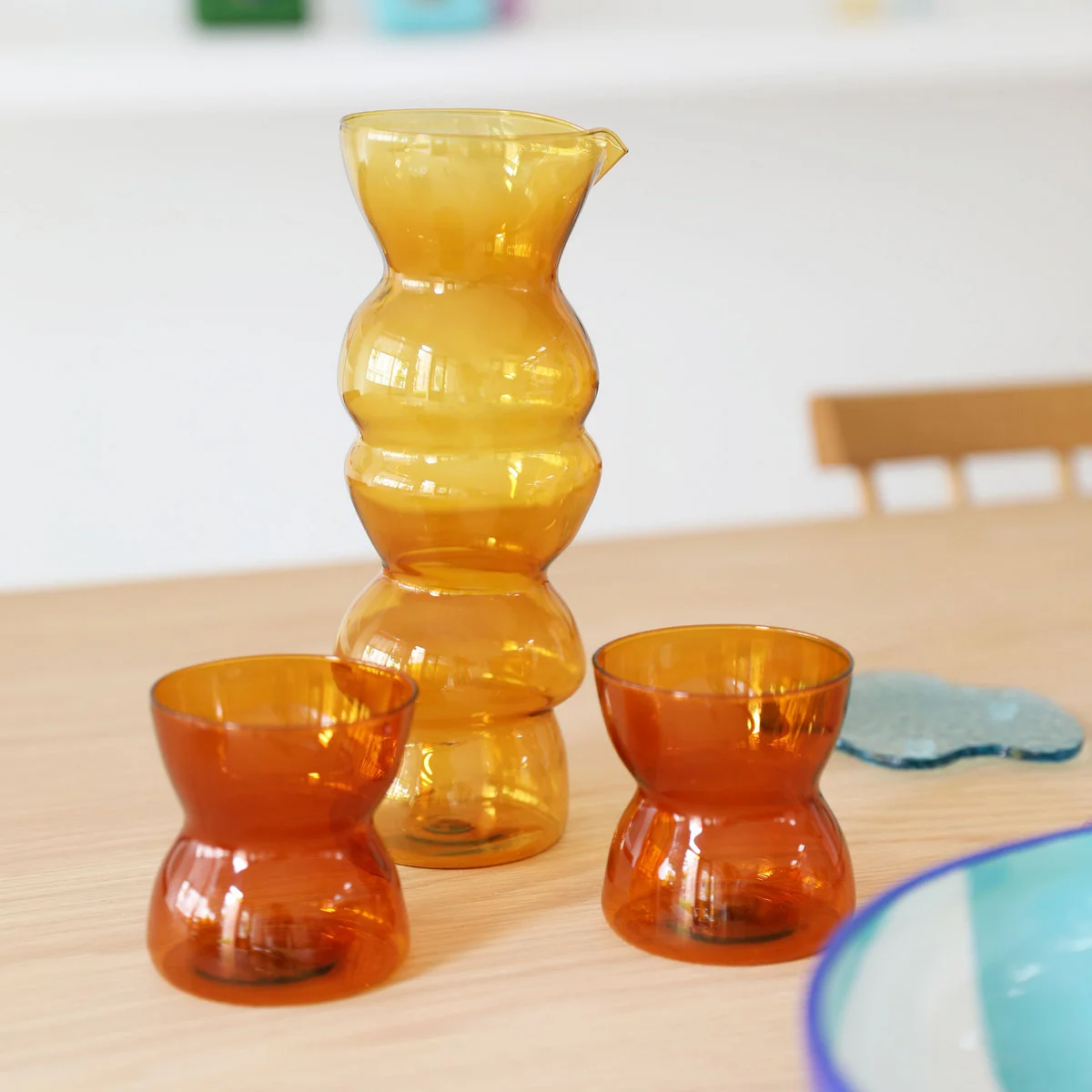 Glaasjes totem - amber - Afbeelding 3