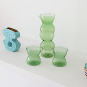 Glaasjes totem - groen - Afbeelding 2