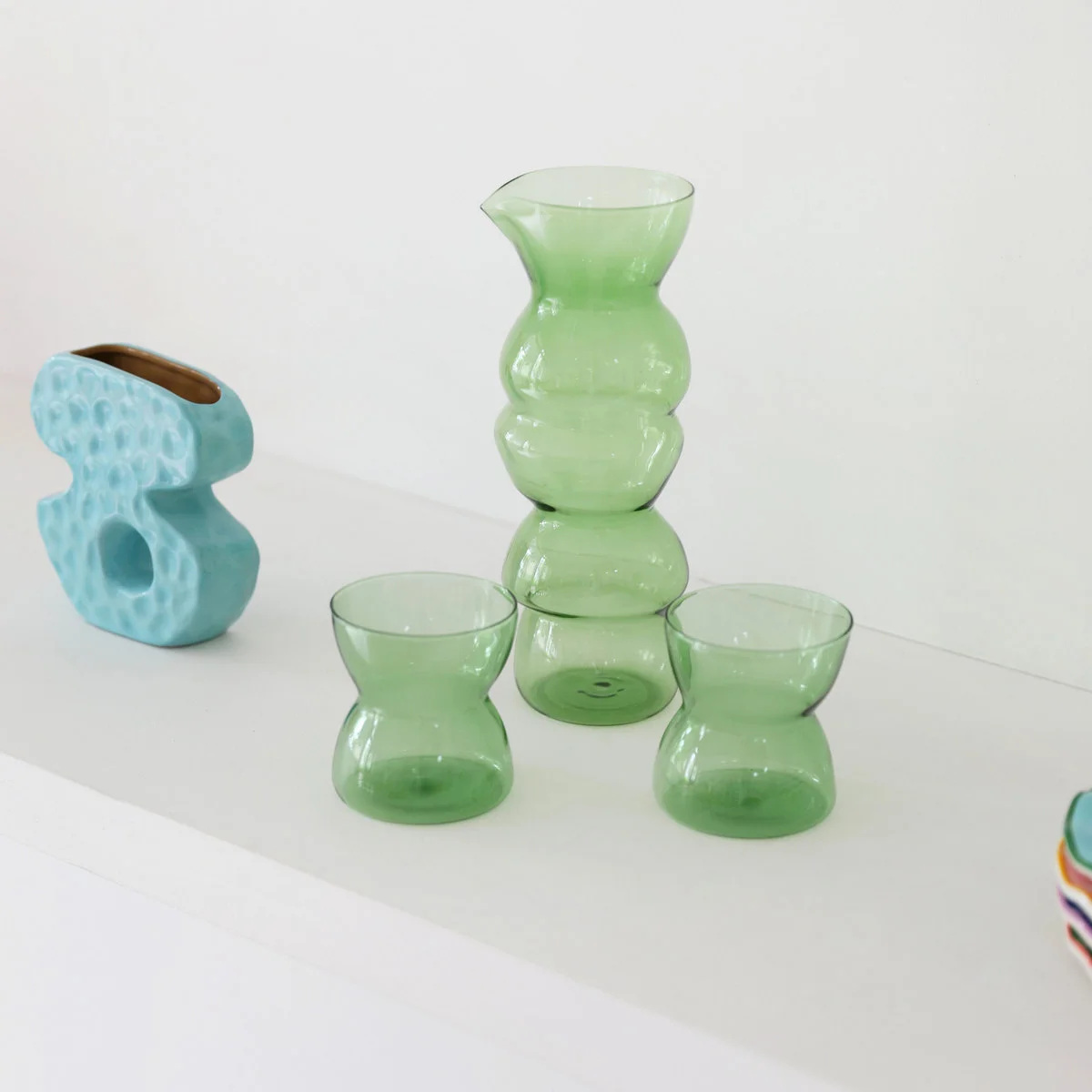 Carafe totem - green - Image 4