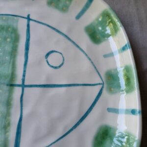 Serveerschaal vis - fresh mint - Afbeelding 2